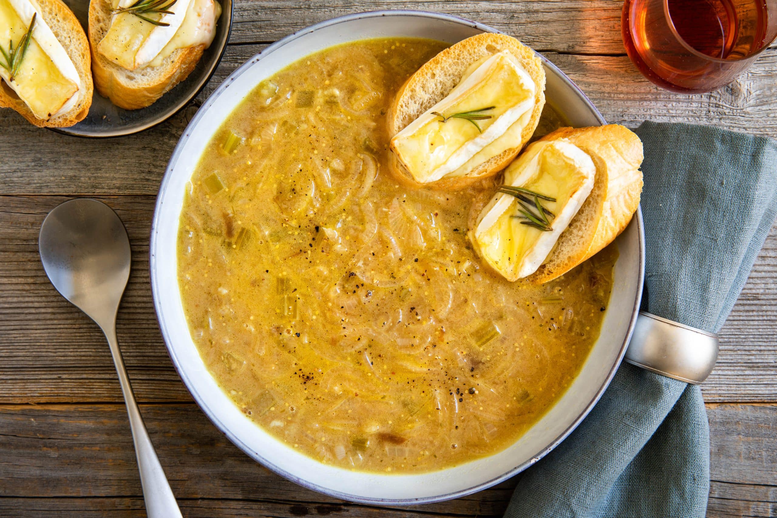 Französische Zwiebelsuppe