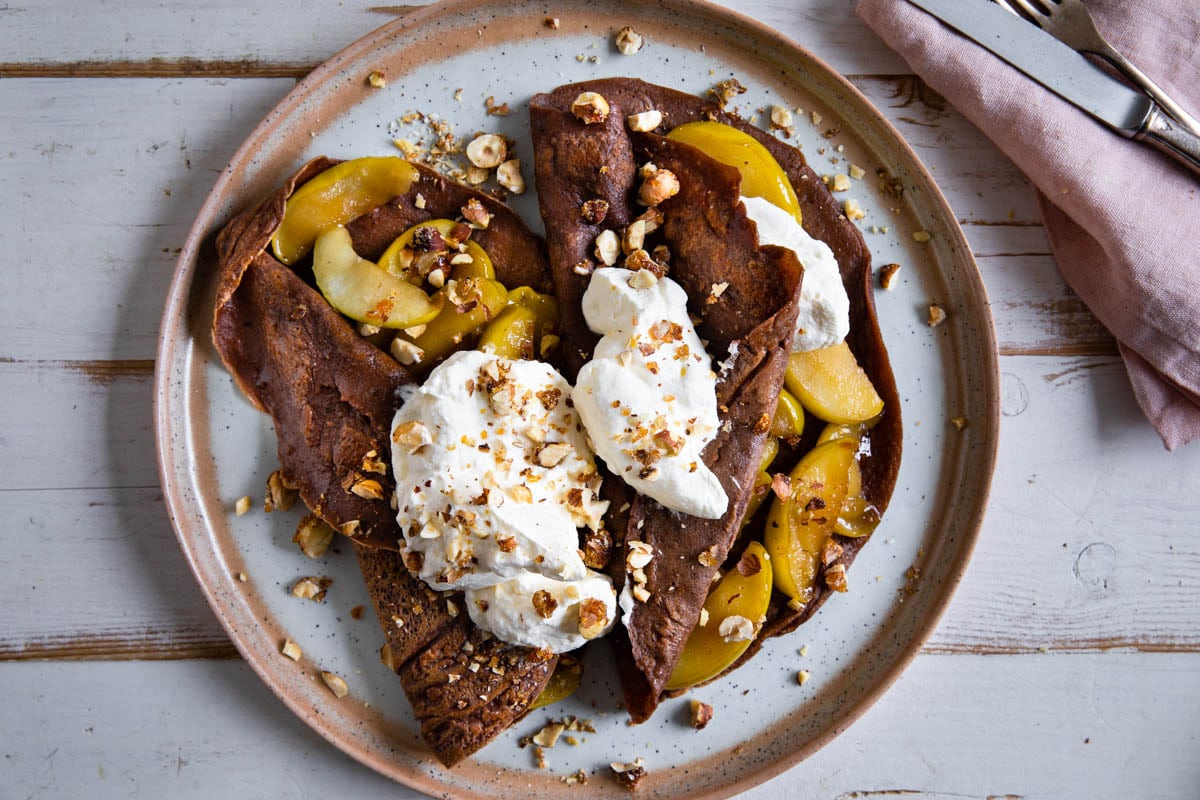 Schokoladen-Crêpes 